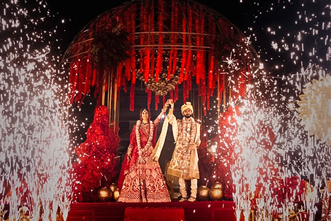 Musical Pheras with minaxi- Varmala ceremony